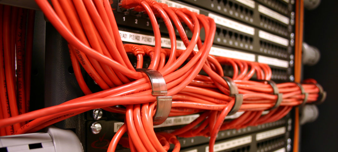 Future-tech's low cost, energy efficient data centre solution for Bracknell Forest Borough Council - Cold Aisle Containment cabling
